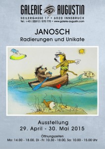 Plakat Janosch Innsbruck 2015 EV